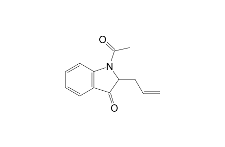 1-Acetyl-2-allyl-indolin-3-one