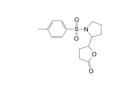 5-[1-(4-methylphenyl)sulfonylpyrrolidin-2-yl]oxolan-2-one