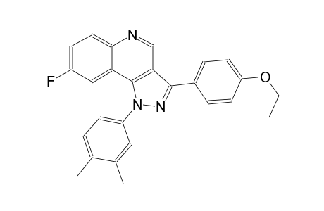 1H-pyrazolo[4,3-c]quinoline, 1-(3,4-dimethylphenyl)-3-(4-ethoxyphenyl)-8-fluoro-