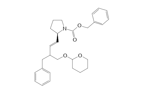 (2S)-1-BENZYLOXYCARBONYL-2-[(Z)-3-BENZYL-4-(TETRAHYDRO-2H-PYRAN-2-YLOXY)-BUT-1-ENYL]-PYRROLIDINE
