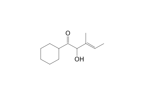 (E)-1-cyclohexyl-2-hydroxy-3-methyl-3-penten-1-one