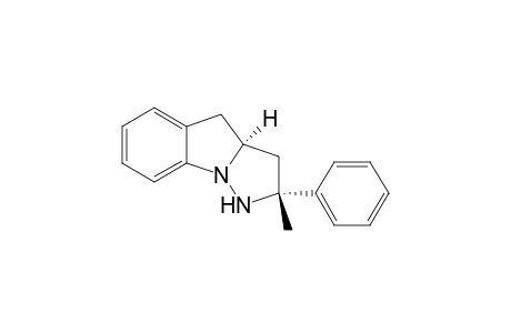 (2RS,3aSR)-2-Methyl-2-phenyl-2,3,3a,4-tetrahydro-1H-pyrazolo[1,5-a]indole