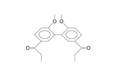 2,2'-Dimethoxy-5,5'-dipropionyl-biphenyl