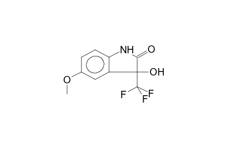 3-HYDROXY-5-METHOXY-2-OXO-3-TRIFLUOROMETHYLINDOLINE