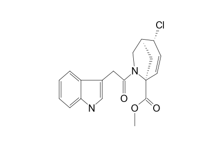 (1S,2R,5S)-2-chloro-6-[2-(1H-indol-3-yl)acetyl]-6-azabicyclo[3.2.1]oct-3-ene-5-carboxylic acid methyl ester
