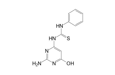 1-(2-Amino-6-hydroxy-pyrimidin-4-yl)-3-phenyl-thiourea