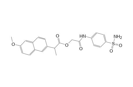 2-[4-(aminosulfonyl)anilino]-2-oxoethyl 2-(6-methoxy-2-naphthyl)propanoate
