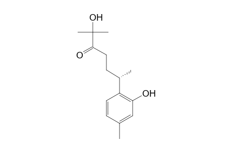 (S)-2-hydroxy-6-(2-hydroxy-4-methylphenyl)-2-methylheptan-3-one