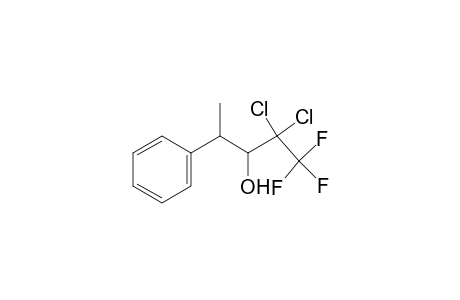 2,2-bis(chloranyl)-1,1,1-tris(fluoranyl)-4-phenyl-pentan-3-ol
