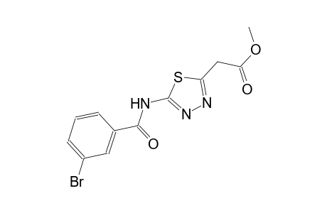 methyl {5-[(3-bromobenzoyl)amino]-1,3,4-thiadiazol-2-yl}acetate