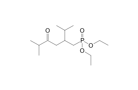 Diethyl [2-isopropyl-5-methyl-4-oxohexyl]phosphonate