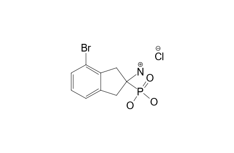 2-AMINO-4-BROMO-INDANE-2-PHOSPHONIC-ACID-HYDROCHLORIDE