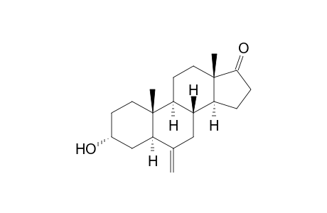 3.alpa-Hydroxy-6-methylene-5.alpha.-androstan-17-one