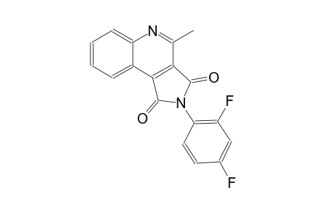 2-(2,4-difluorophenyl)-4-methyl-1H-pyrrolo[3,4-c]quinoline-1,3(2H)-dione