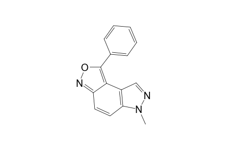 6-Methyl-1-phenyl-6H-isoxazolo[4,3-e]indazole