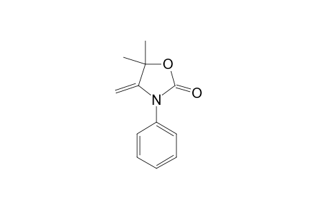 5,5-DIMETHYL-4-METHYLENE-3-PHENYLOXAZOLIDIN-2-ONE