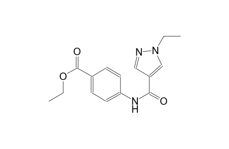 ethyl 4-{[(1-ethyl-1H-pyrazol-4-yl)carbonyl]amino}benzoate