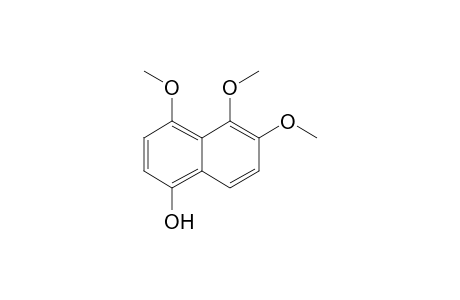 4,5,6-trimethoxynaphthalen-1-ol