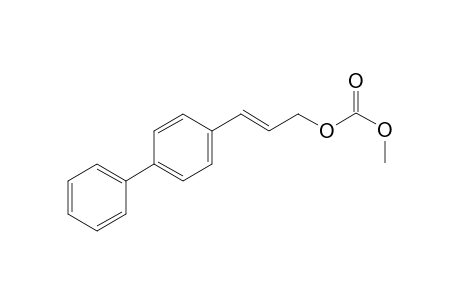 (E)-3-(4'-Biphenyl)pop-2-enyl methyl carbonate