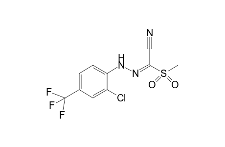 Acetonitrile, 2-(2-chloro-4-trifluoromethylphenylhydrazono)-2-methylsulfonyl-