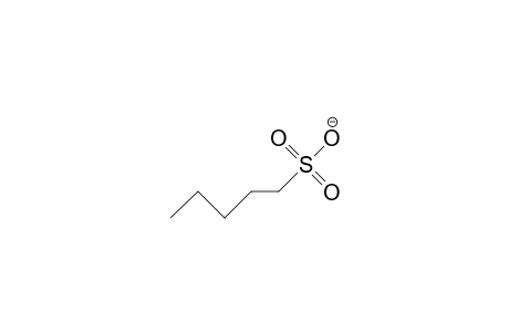 Pentane-1-sulfonic acid, anion