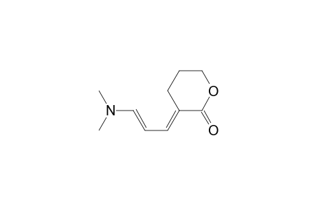 2H-Pyran-2-one, 3-[3-(dimethylamino)-2-propenylidene]tetrahydro-, (E,E)-