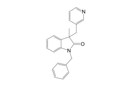 N-Benzyl-3-methyl-3-(pyridyl-3'-methyl)oxindole