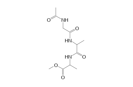 n-Acetyl-glycyl-alanyl-alanine methyl ester