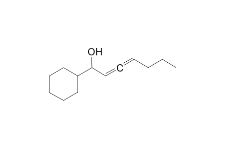 1-Cyclohexylhepta-2,3-dien-1-ol