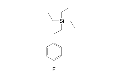 Triethyl[2-(4-fluorophenyl)ethyl]silane