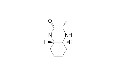 (3S,4aS,8aS)-1,3-dimethyl-3,4,4a,5,6,7,8,8a-octahydroquinoxalin-2-one