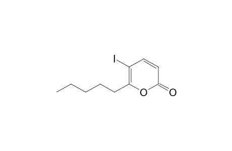 5-iodanyl-6-pentyl-pyran-2-one