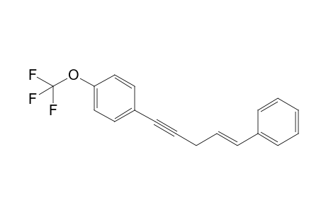(E)-1-Trifluoromethoxy-4-(5-phenyl-4-penten-1-yn-1-yl)benzene