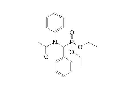 Diethyl .alpha.-(N-Acetyl-N-phenylamino)benzylphosphonate