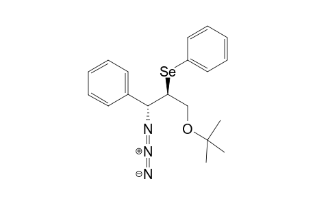 1-Azido-3-(t-butoxy)-1-phenyl-2-(phenylseleno)propane