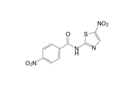 p-nitro-N-(5-nitro-2-thiazolyl)benzamide