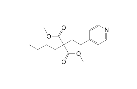 Dimethyl butyl[2-(4-pyridyl)ethyl]malonate