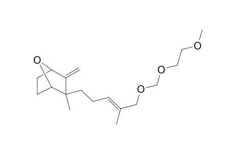 2(exo)-[5'-(Methoxyethoxy)methoxy]-4-methylpent-3-enyl]-2-methyl-3-methylene-7-oxabicyclo[2.2.1]heptane