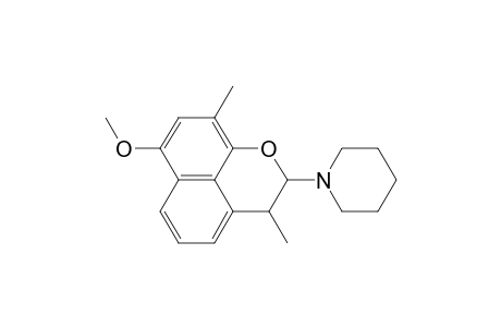 Naphtho[1,8-bc]pyran, piperidine deriv.