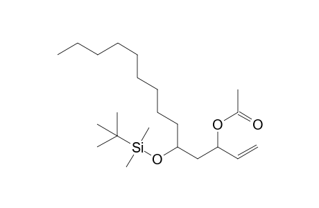 5-((tert-butyldimethylsilyl)oxy)tetradec-1-en-3-yl acetate