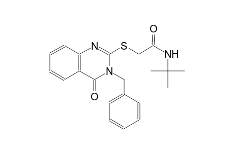 acetamide, 2-[[3,4-dihydro-4-oxo-3-(phenylmethyl)-2-quinazolinyl]thio]-N-(1,1-dimethylethyl)-