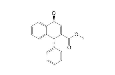methyl (1R,4S)-4-hydroxy-1-phenyl-1,4-dihydronaphthalene-2-carboxylate