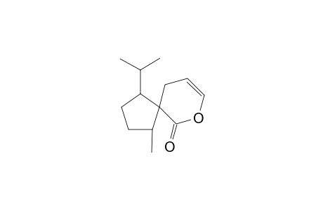 8,9-Dehydro-1-isopropyl-4-methyl-7-oxaspiro(4.5)decan-6-one
