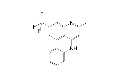 4-quinolinamine, 2-methyl-N-phenyl-7-(trifluoromethyl)-