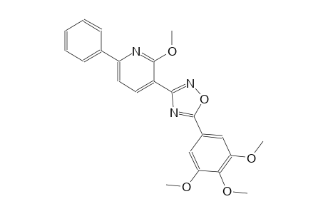 pyridine, 2-methoxy-6-phenyl-3-[5-(3,4,5-trimethoxyphenyl)-1,2,4-oxadiazol-3-yl]-