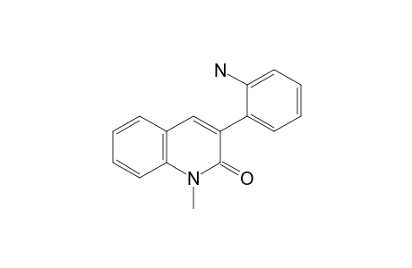 3-(2-aminophenyl)-1-methyl-carbostyril
