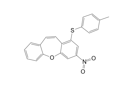 1-[(4-methylphenyl)sulfanyl]-3-nitrodibenzo[b,f]oxepine