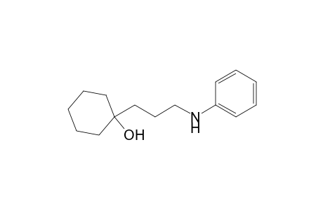 1-(3-Anilinopropyl)cyclohexanol
