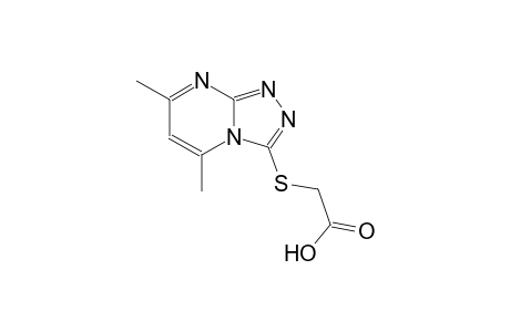 [(5,7-dimethyl[1,2,4]triazolo[4,3-a]pyrimidin-3-yl)sulfanyl]acetic acid