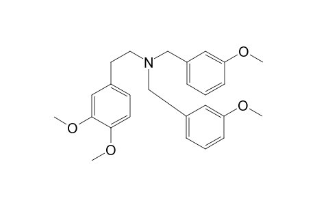3,4-Dimethoxyphenethylamine N,N-bis(3-methoxybenzyl)